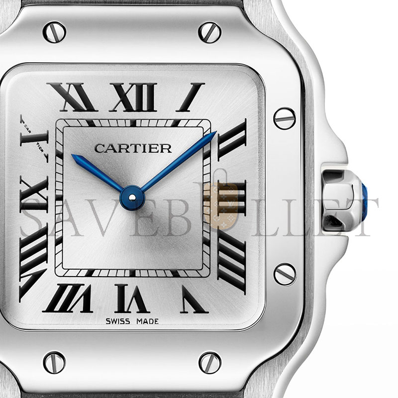 CARTIER SANTOS DE WATCH 27MM X 34.5MM REF. WSSA0082